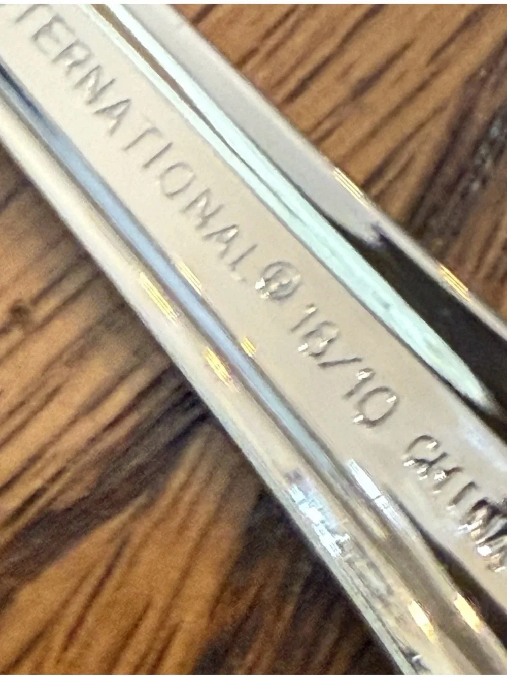 International Silver six polished